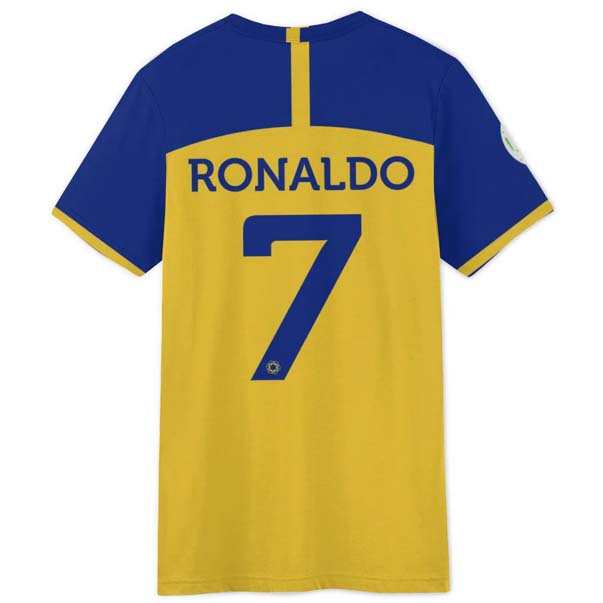 Tailandia Camiseta Al-Nassr FC Ronaldo Primera equipo 2022-2023